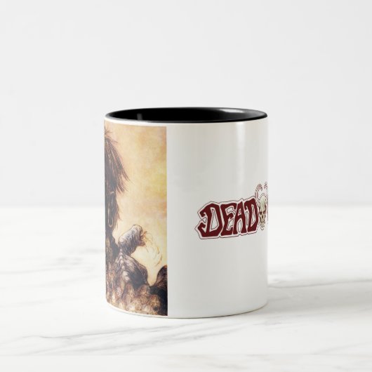 デッドワールドレクイエムゾンビコーヒーマグ ツートーンマグカップ (中央)