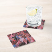 デッドワールド紙コースター スクエアペーパーコースター (インサイチュ)