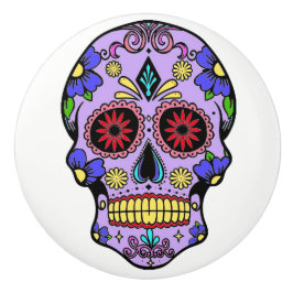 デッド砂糖スカルドレスザーノブのプルの日 セラミックノブ