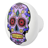 デッド砂糖スカルドレスザーノブのプルの日 セラミックノブ (右)