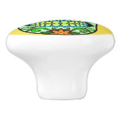 デッド砂糖スカルドレスザーノブのプルの日 セラミックノブ (側面)