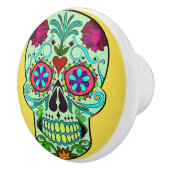 デッド砂糖スカルドレスザーノブのプルの日 セラミックノブ (右)