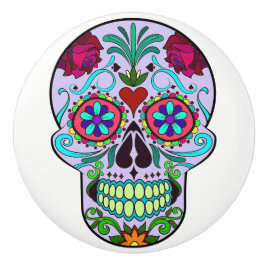 デッド砂糖スカルドレスザーノブのプルの日 セラミックノブ