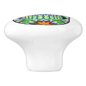 デッド砂糖スカルドレスザーノブのプルの日 セラミックノブ (側面)