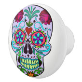 デッド砂糖スカルドレスザーノブのプルの日 セラミックノブ (右)