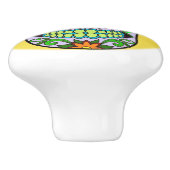 デッド砂糖スカルドレスザーノブのプルの日 セラミックノブ (側面)