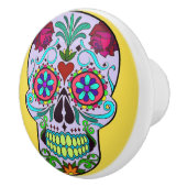 デッド砂糖スカルドレスザーノブのプルの日 セラミックノブ (右)