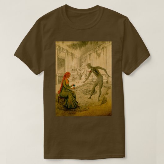 デッド葉by Remedios Varo Tシャツ (デザイン正面)