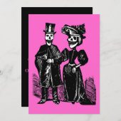 デッド カップル 招待状 (正面/裏面)