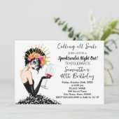 デッド・ガールズ・ナイト・アウト・ハロウィーン誕生日 招待状 (スタンド正面)