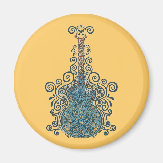 デッド・ギターの日 マグネット (正面)