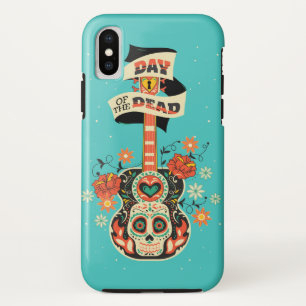 デッド・ギター&シュガー・スカルの日 iPhone XSケース