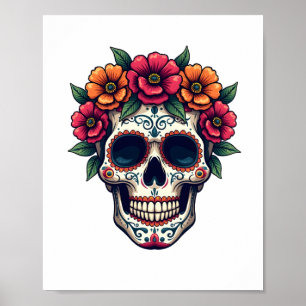 デッド・シュガースカルの日 – Dia de los Muertos S ポスター