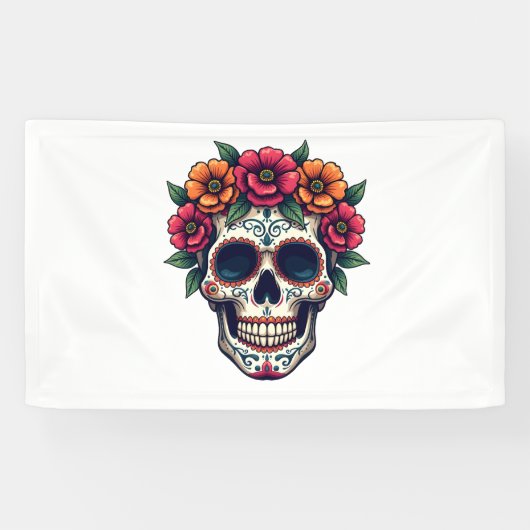 デッド・シュガースカルの日 – Dia de los Muertos S 横断幕 (横)