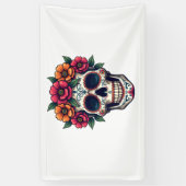 デッド・シュガースカルの日 – Dia de los Muertos S 横断幕 (縦)