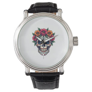 デッド・シュガースカルの日 – Dia de los Muertos S 腕時計