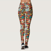 デッド・シュガー・スカルの日 レギンス (裏面)