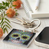 デッド・シュガー・スカル キーホルダー (正面右)