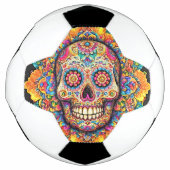 デッド・シュガー・スカル サッカーボール (正面)