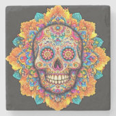 デッド・シュガー・スカル ストーンコースター (正面)