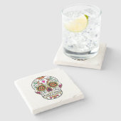 デッド・シュガー・スカル・ストーン・コースターの日 ストーンコースター (横)