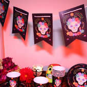 デッド・シュガー・スカル バンティングフラッグ