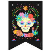 デッド・シュガー・スカル バンティングフラッグ (第1の旗)