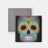 デッド・シュガー・スカル マグネット (正面/裏面)