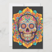 デッド・シュガー・スカル 招待状 (正面)