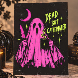 デッド・バット・カフェイン・ピンクゴースト・ハロウィンコーヒー シーズンカード