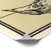 デッド・バードバイジュリー・デ・グラーグアールヌーボー ポスター (角)