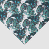 デッド・ビューティフル・シュガー・スカル・ガール 薄葉紙 (詳細)