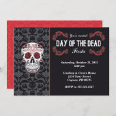 デッド·フィエスタ·パーティの招待状·カード 招待状 (正面/裏面)