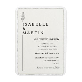 デッモダンクレフェイクッドのエッジの結婚保存 マグネット