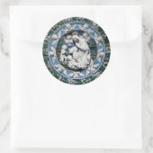 デッラ・ロッビア作『聖母子を愛でるマドンナ』 ラウンドシール (バッグ)