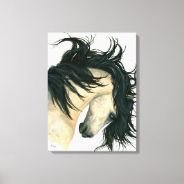 デッ威厳のあるプドバックスキンホースキャンバスby Bihrle キャンバスプリント