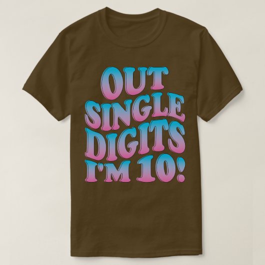 デッ独身のトIM Tシャツ (デザイン正面)