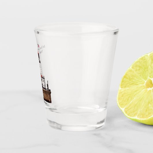 デツアーリーフライトショットグラス ショットグラス (右)