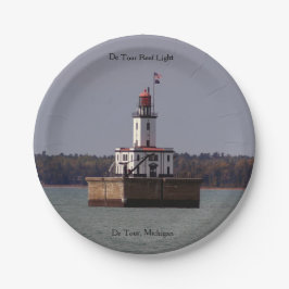 デツアーリーフライト紙プレート ペーパープレート