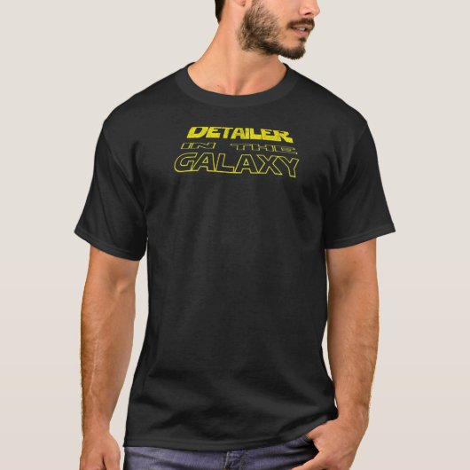 デテーラー 宇宙 裏面 Tシャツ (正面)