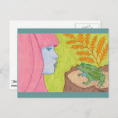 デデリーズの『いつもの物語』 ポストカード (正面/裏面)