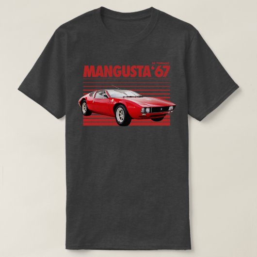 デトマソマングスタ Tシャツ (デザイン正面)