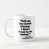 デトランス | 本当の医者にコーヒーのマグを言って コーヒーマグカップ (左)