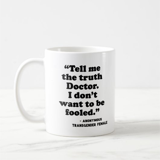 デトランス | 本当の医者にコーヒーのマグを言って コーヒーマグカップ (左)