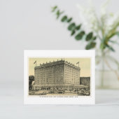 デトロイターホテルウッドワードアヴェ,ミシガン ポストカード (スタンド正面)