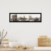 デトロイトのダウンタウン写真1914 ポスター (キッチン)