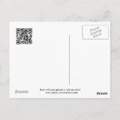 デトロイトのベルアイルボートシーンヴィンテージ ポストカード (裏面)