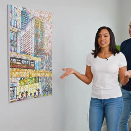 デトロイトの命が繋がっている キャンバスプリント