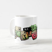 デトロイトの種 コーヒーマグカップ (正面左)