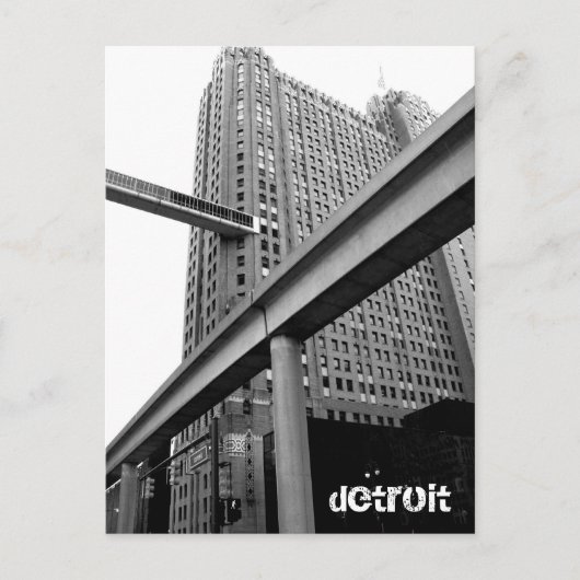 デトロイトの視点 ポストカード (正面)
